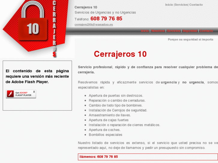 www.cerrajeros10.net