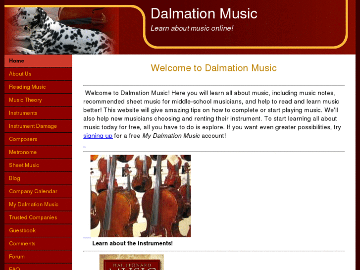 www.dalmationmusic.net