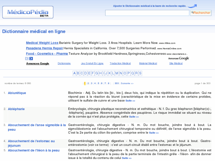 www.dictionnaire-medical.net