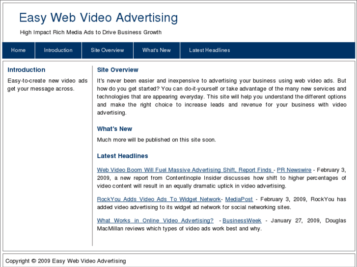 www.easywebvideoadvertising.com