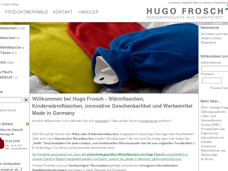 www.frosch-shop.de