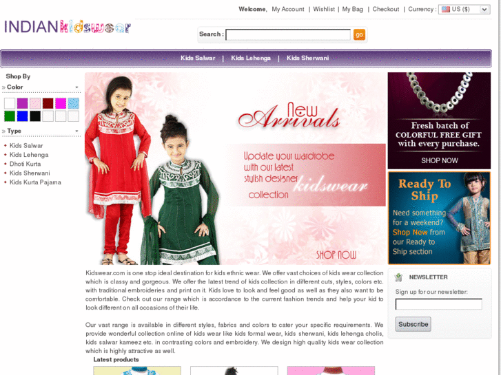 www.indiankidswear.com