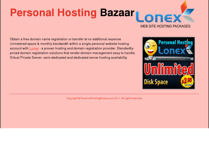 www.personalhostingbazaar.com