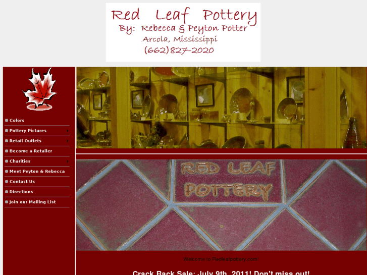 www.redleafpottery.com