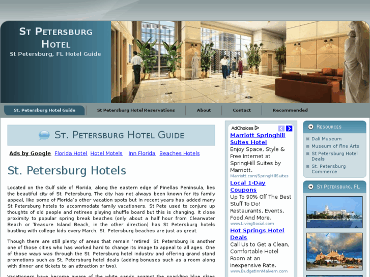 www.stpetersburghotel.net