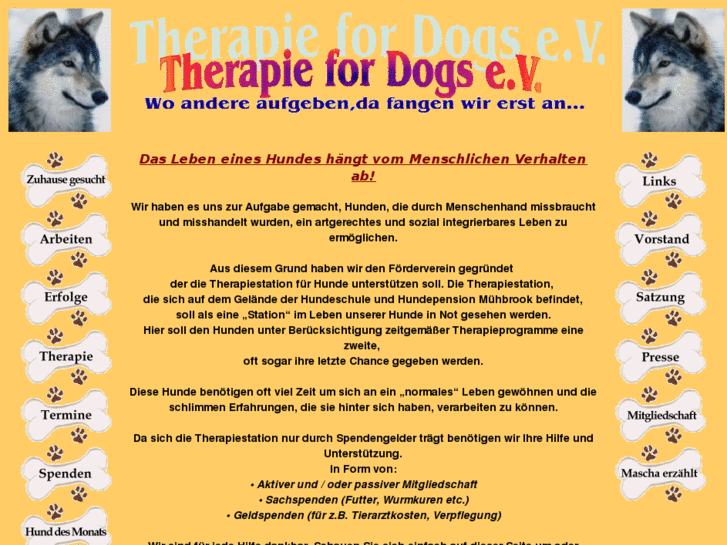 www.therapie-for-dogs.de