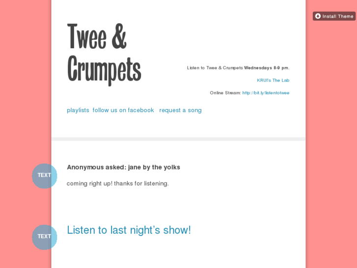 www.tweeandcrumpets.com