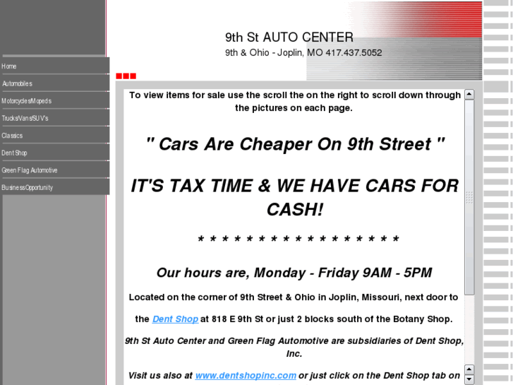 www.9thstautocenter.com