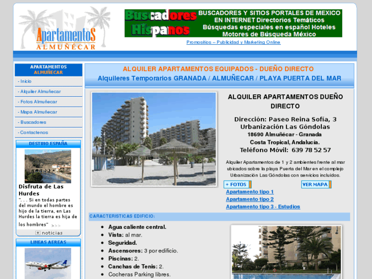 www.apartamentosalmunecar.com