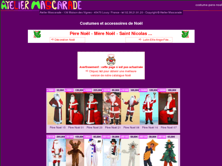 www.costume-pere-noel.com