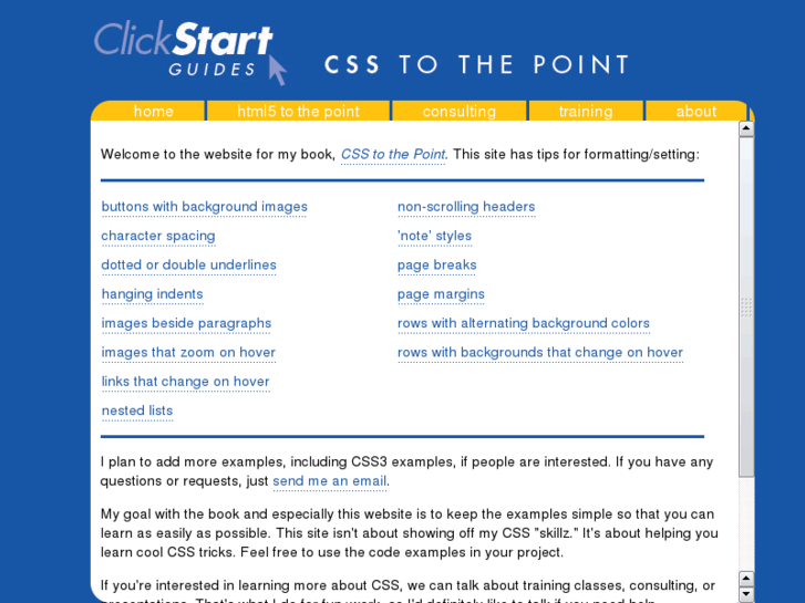 www.csstothepoint.com