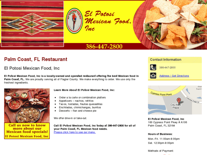 www.elpotosimexicanrestaurant.com