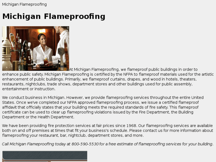 www.flameproofingmichigan.com