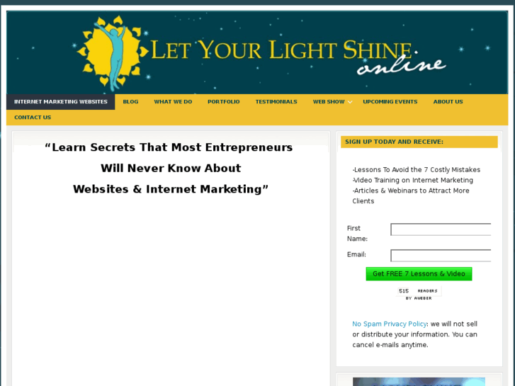 www.letyourlightshineonline.com