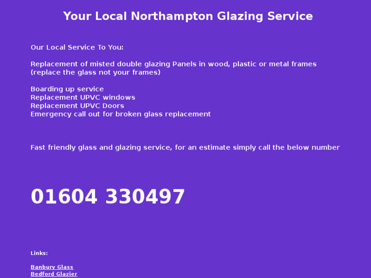 www.northamptonglazier.co.uk