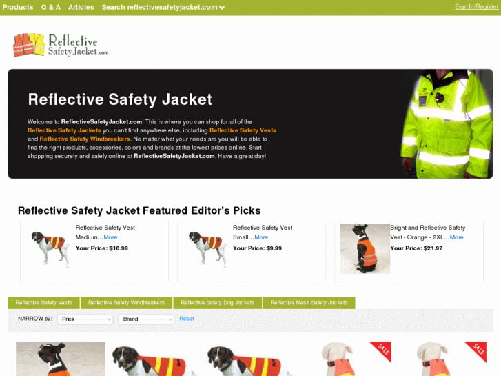 www.reflectivesafetyjacket.com