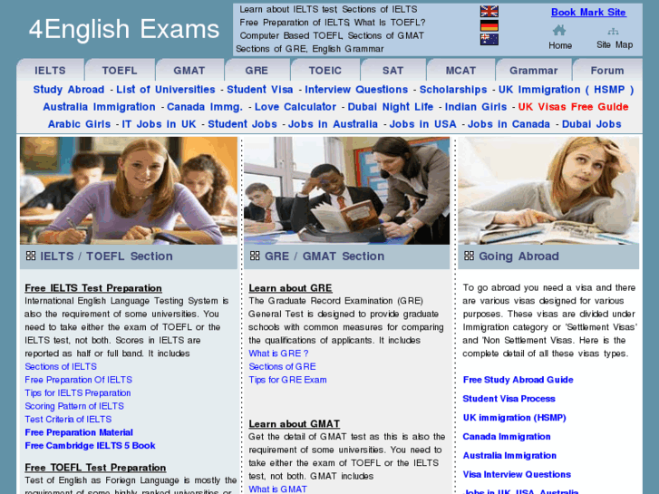 www.4englishexams.com