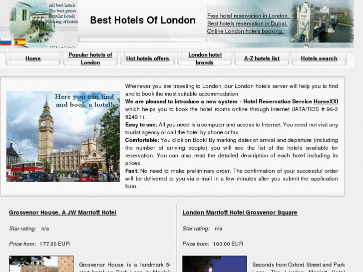 www.besthotels-of-london.com