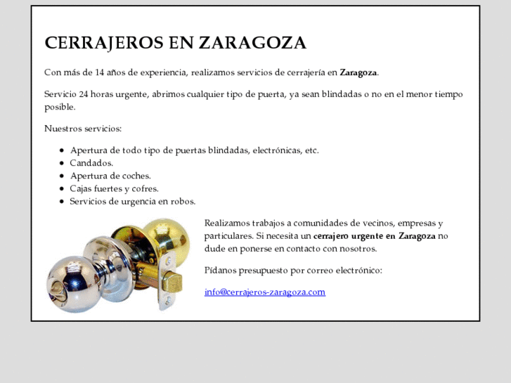 www.cerrajeros-zaragoza.com