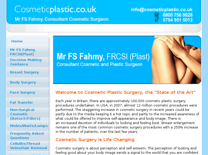 www.cosmeticplastic.co.uk