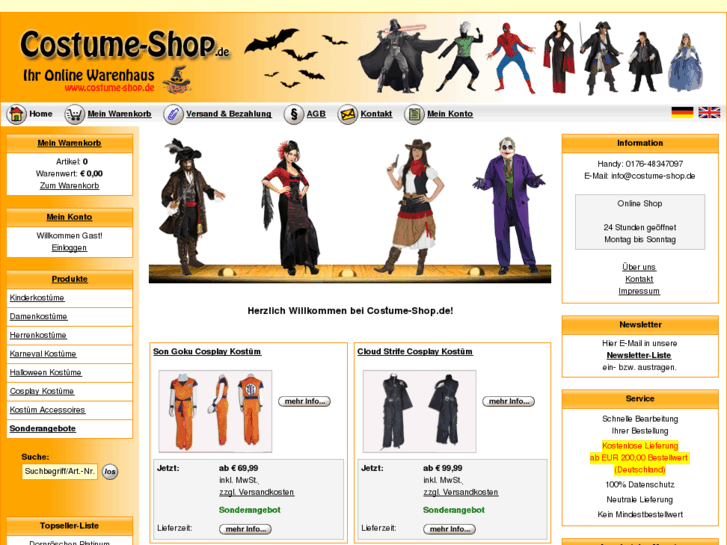 www.costume-shop.de