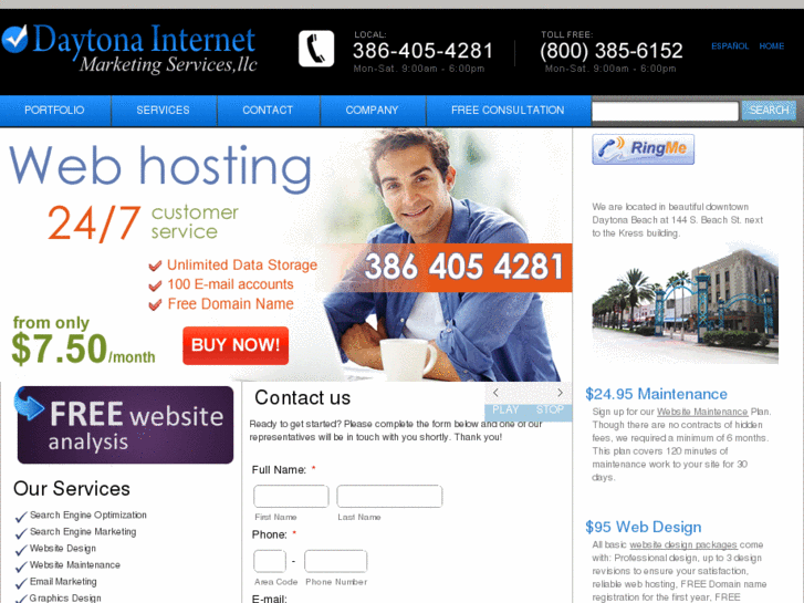 www.daytonabeachwebhosting.net