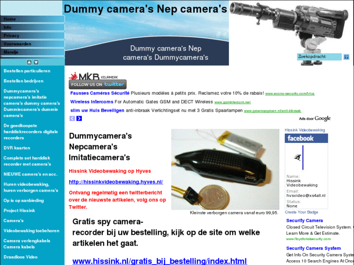 www.dummycamera.nl