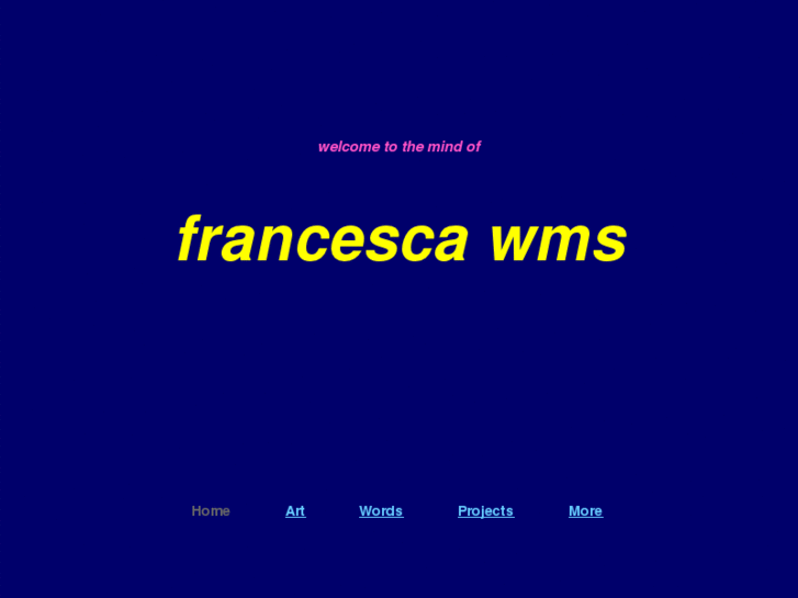 www.francescawms.com