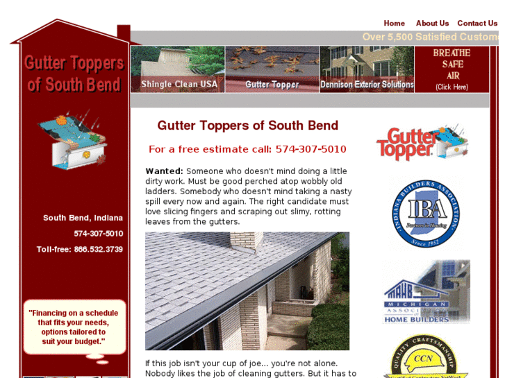 www.guttertoppersofsouthbend.com