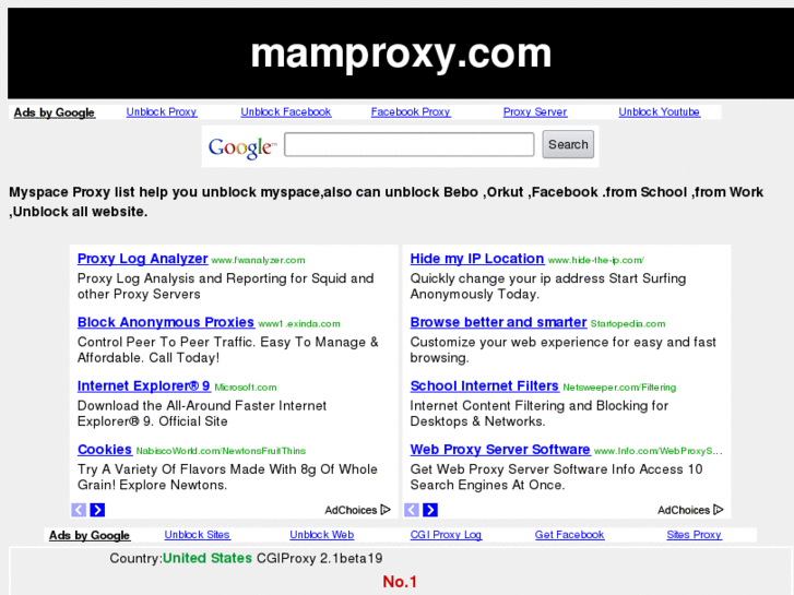 www.mamproxy.com