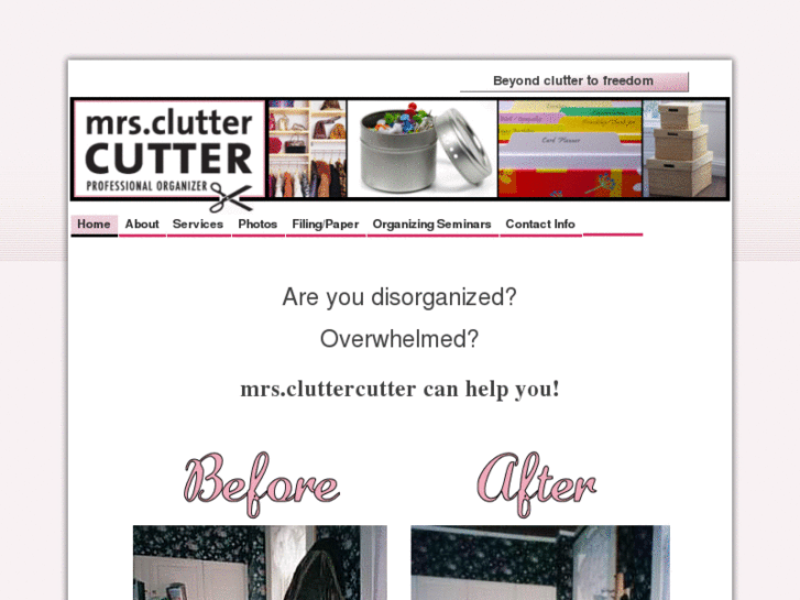 www.mrscluttercutter.com