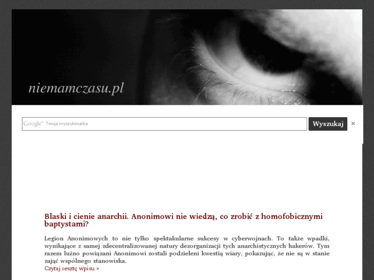 www.niemamczasu.pl