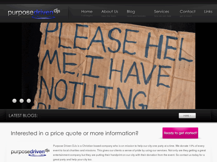 www.purposedrivendjs.com