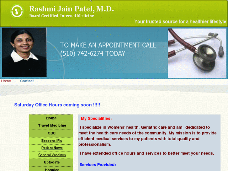 www.rashmijainpatelmd.com