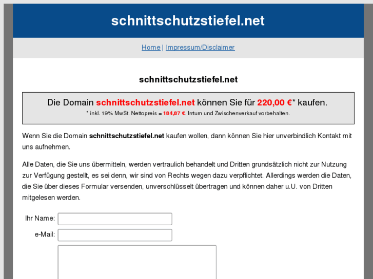 www.schnittschutzstiefel.net