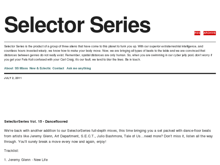 www.selectorseries.com