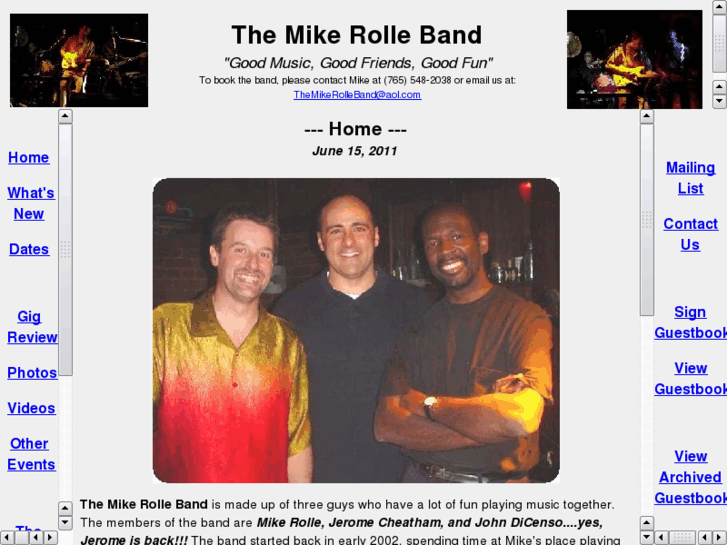 www.themikerolleband.com