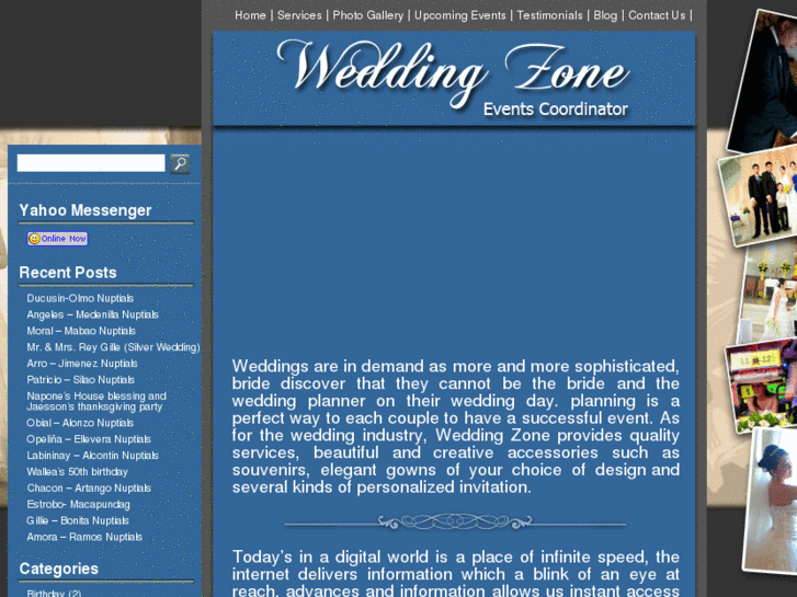 www.weddingzoneevents.com