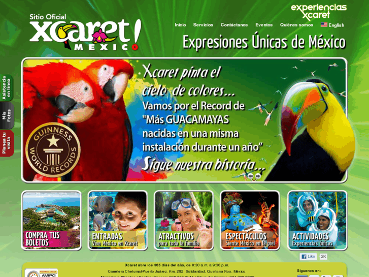 www.xcaret.com.mx