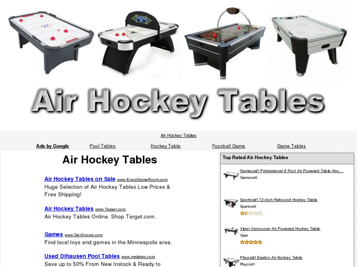 www.airhockeytables.org