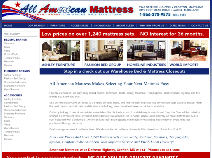 www.allamericanmattressinc.com