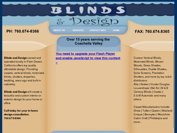 www.blindsanddesignpalmdesert.com