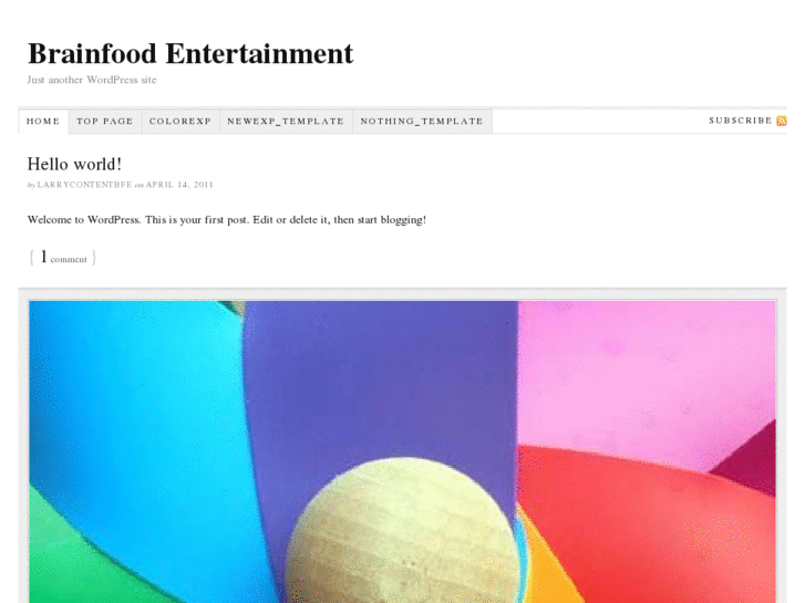 www.brainfoodentertainment.com