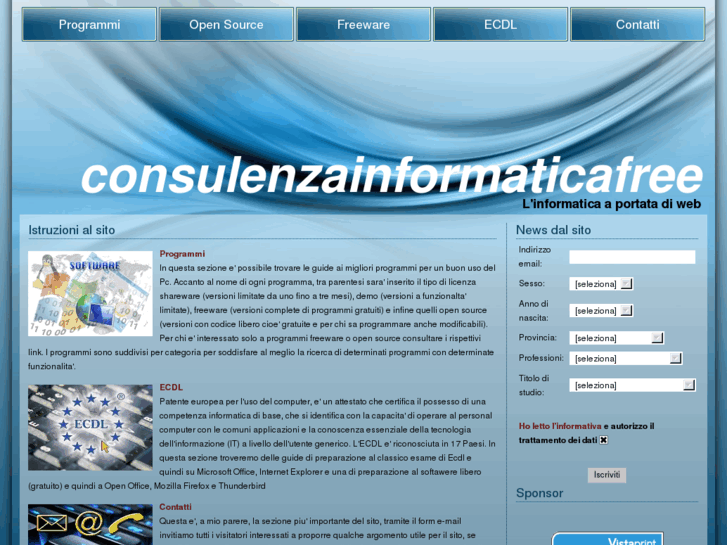 www.consulenzainformaticafree.it