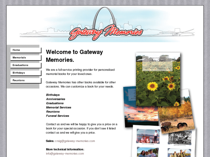 www.gateway-memories.com