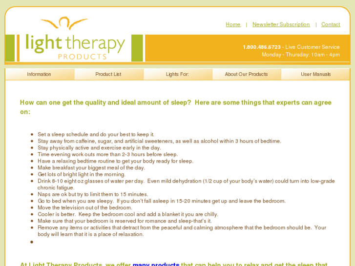 www.lighttherapyforsleep.com