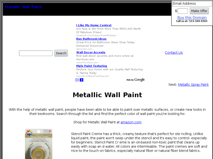 www.metallicwallpaint.com