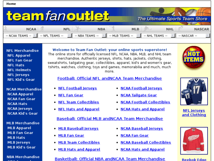 www.teamfanoutlet.com