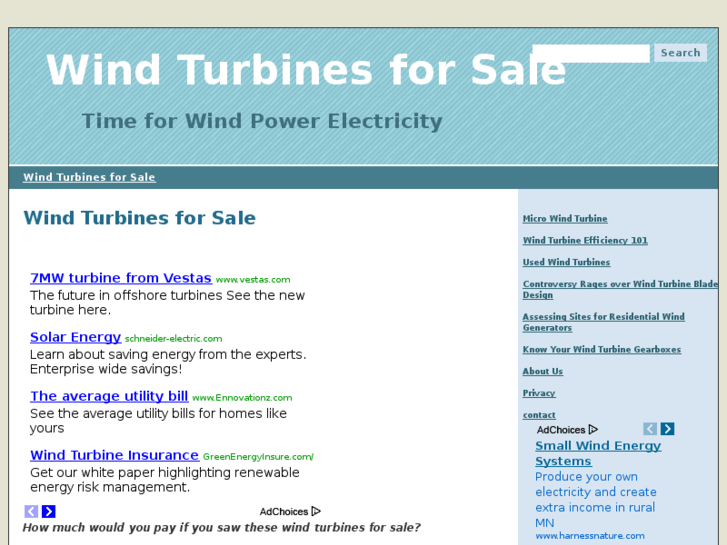 www.windturbinesforsale.net