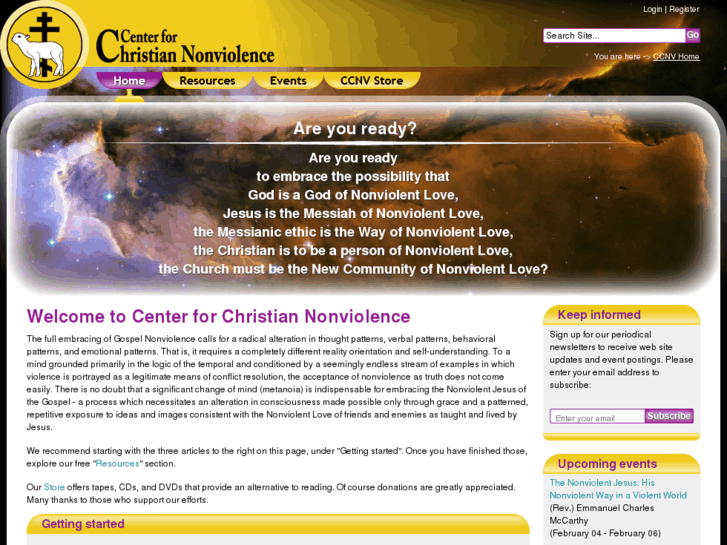 www.centerforchristiannonviolence.org